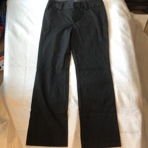Gap Curvy Fit Wide Leg Pants Black 12 Long